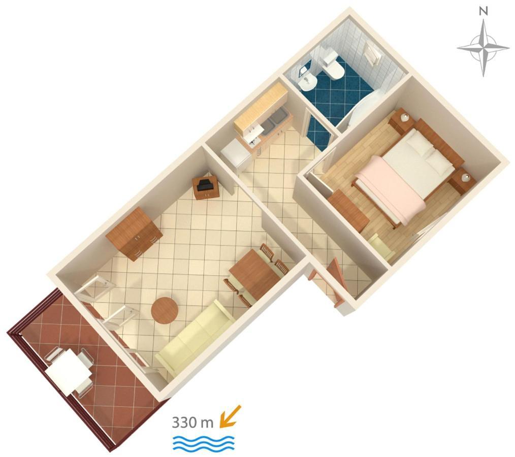 Apartment Jadranovo 5533A Экстерьер фото